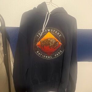Yellowstone National Park Navy Hoodie